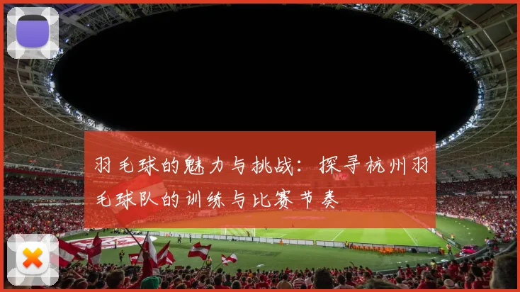 羽毛球的魅力与挑战：探寻杭州羽毛球队的训练与比赛节奏
